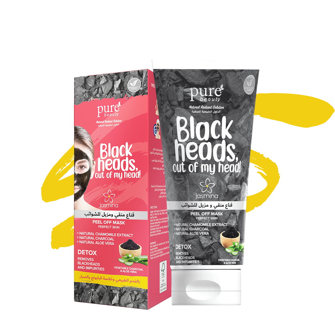 Jasmina® Charcoal Anti Blackhead - Peel-Off Mask 100 ml Jasmina® Charcoal Anti Blackhead - Peel-Off Mask 100 ml
